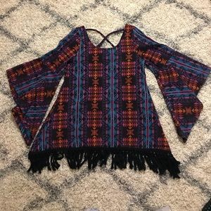 Gypsy Junkies rainbow tunic dress